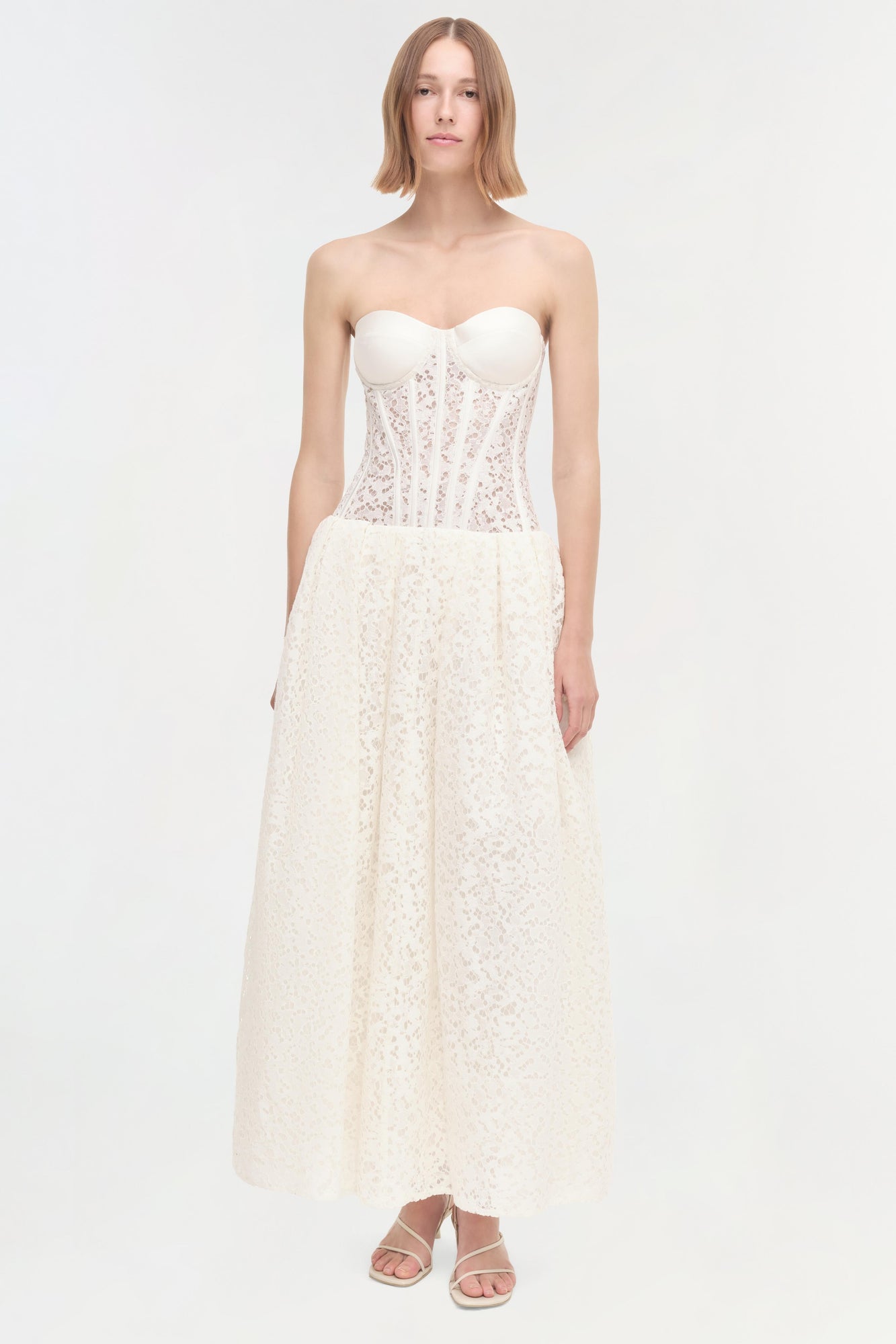 Womens | Evangeline Dress | Ivory