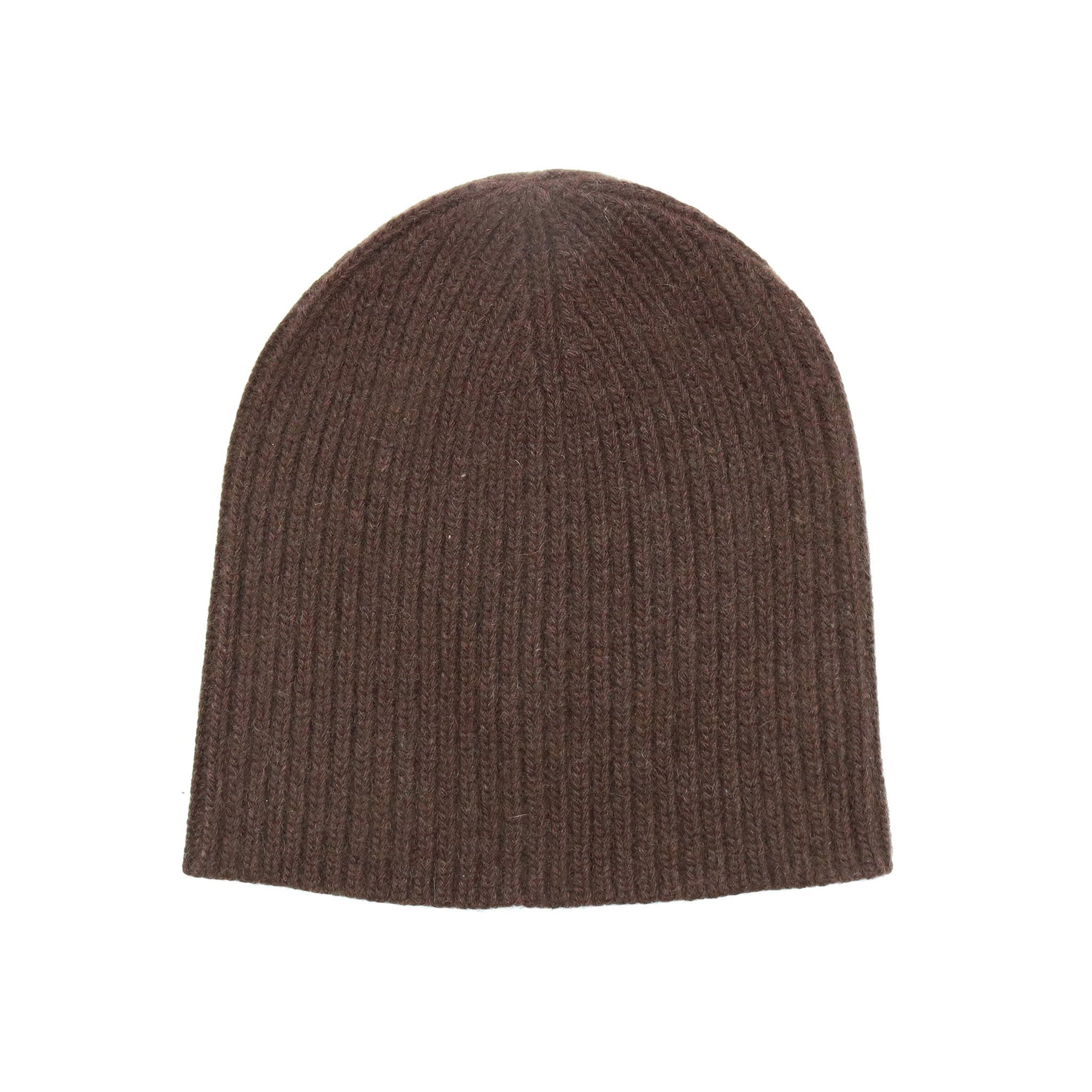 Cashmere Chunky Beanie | Brown Choco