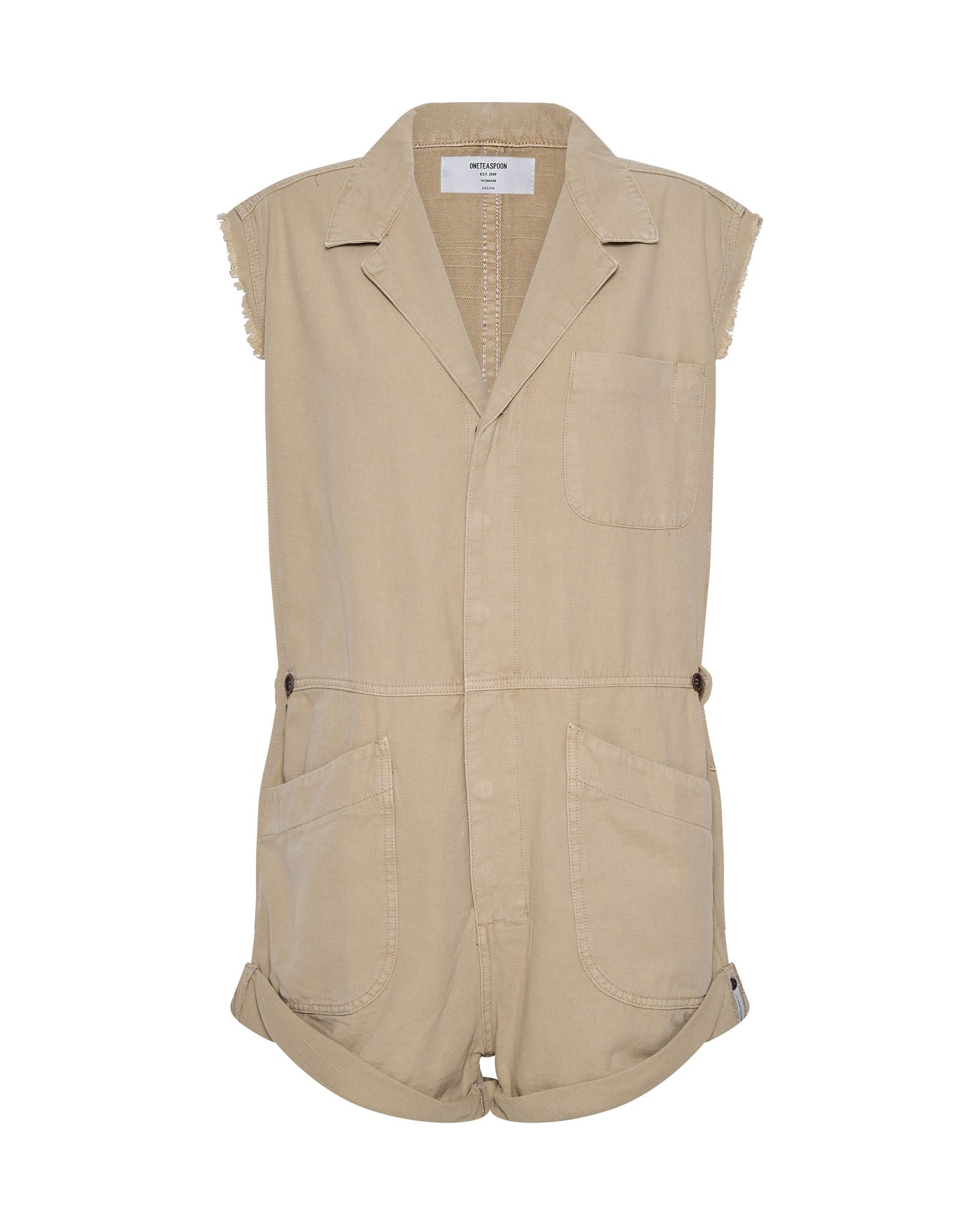 Safari Bandit Overalls | Stone