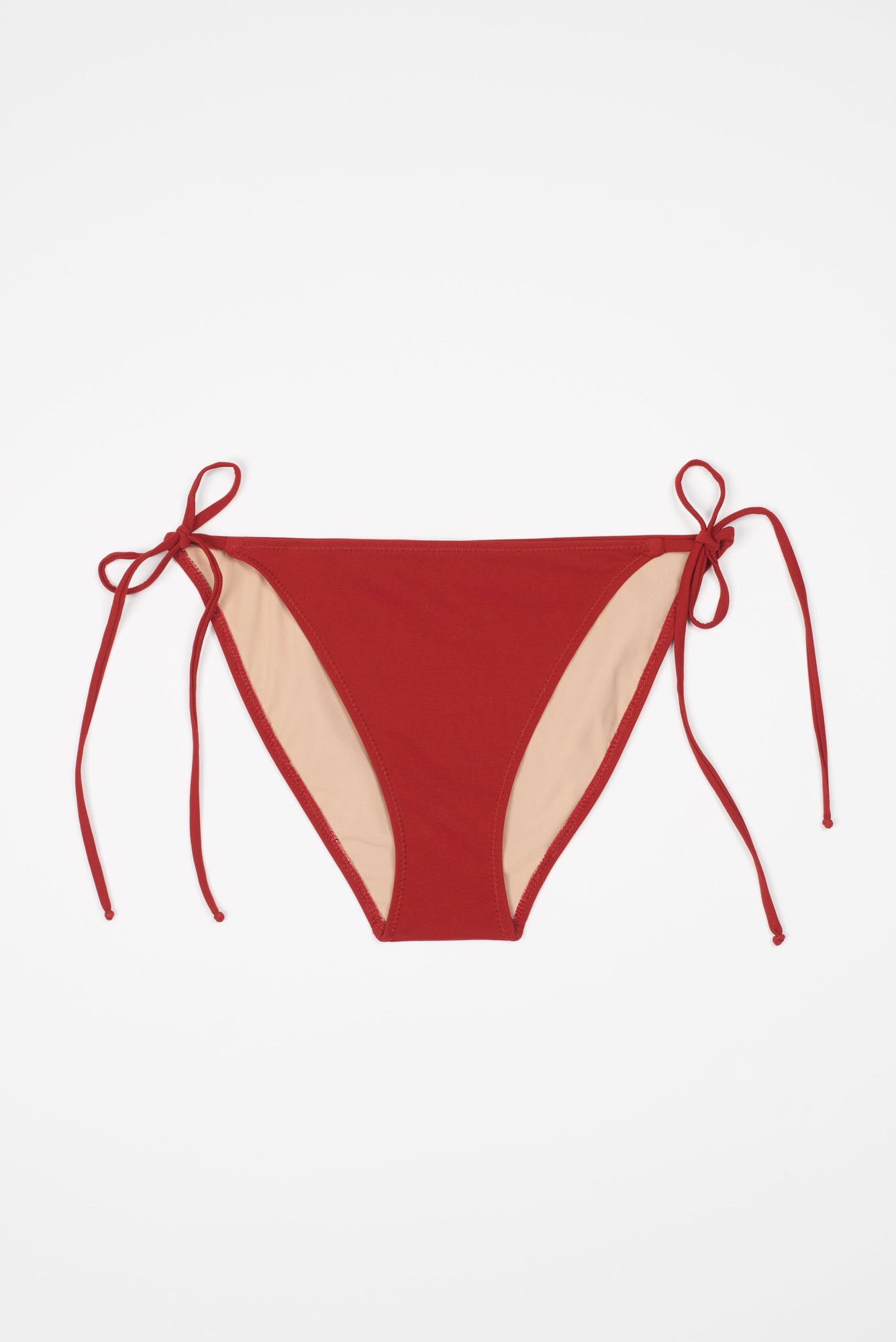 Essential String Bikini Bottom | Crimson