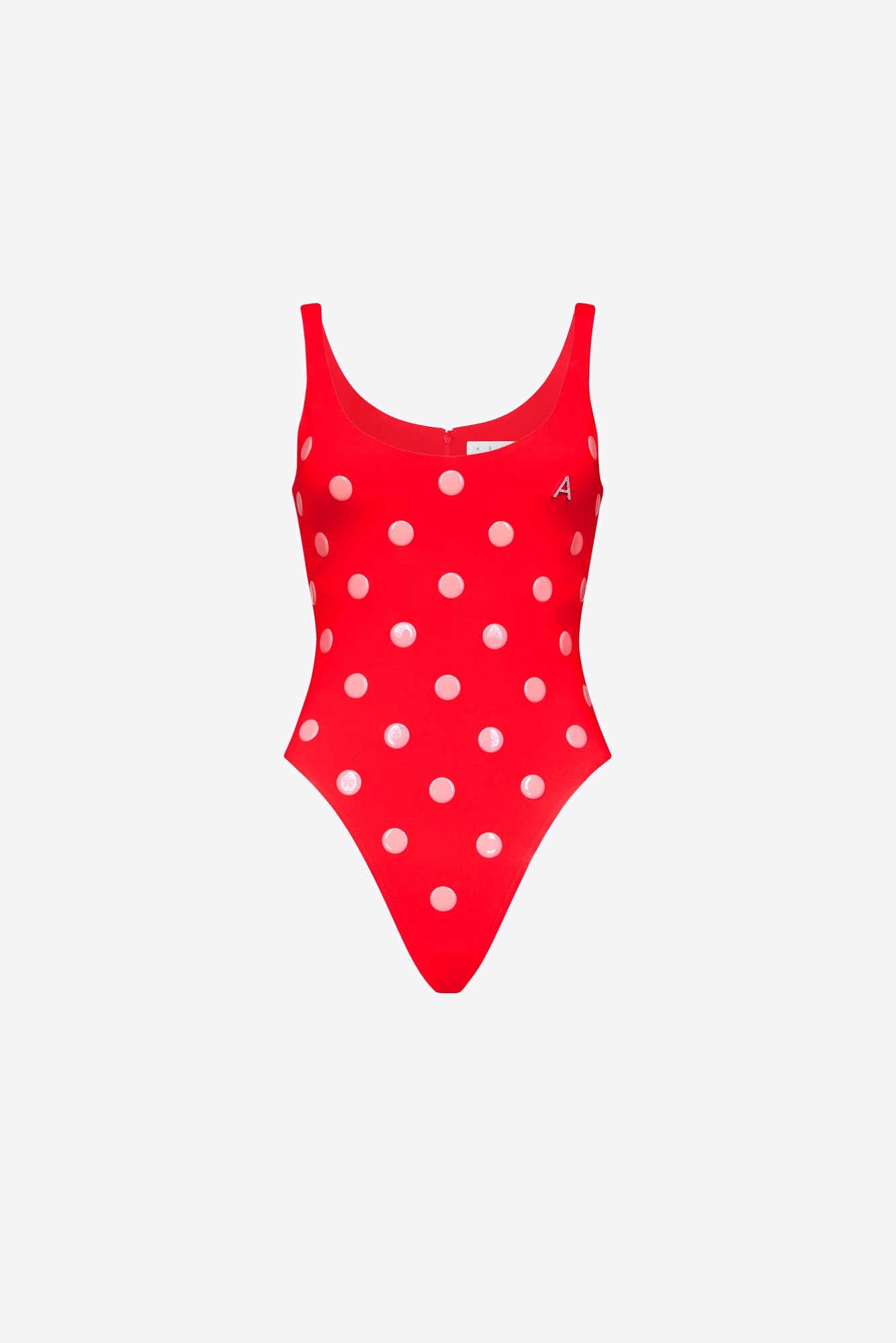 Polka Dot Bodysuit | Scarlet