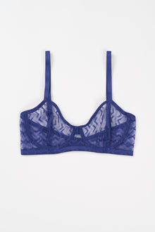 Electra Underwire Bra  | Navy Blue