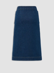 Fernanda Denim Skirt | Dark Indigo