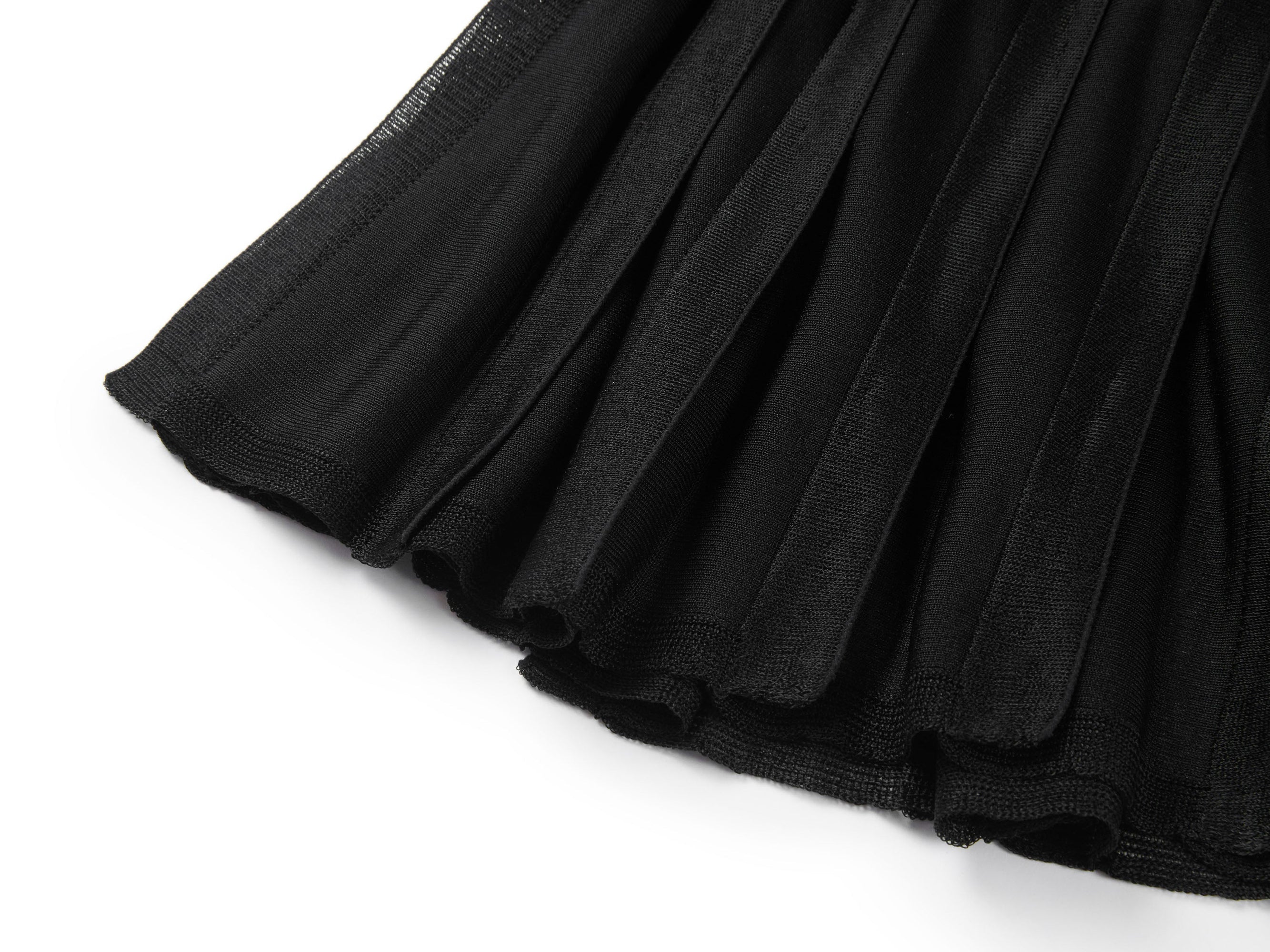 Embellished A-Line Pleated Midi Skirt | Ivory