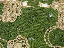 Floral Lace Skirt | Green