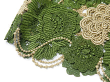 Floral Lace Skirt | Green
