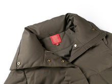 Long Down Coat | Taupe