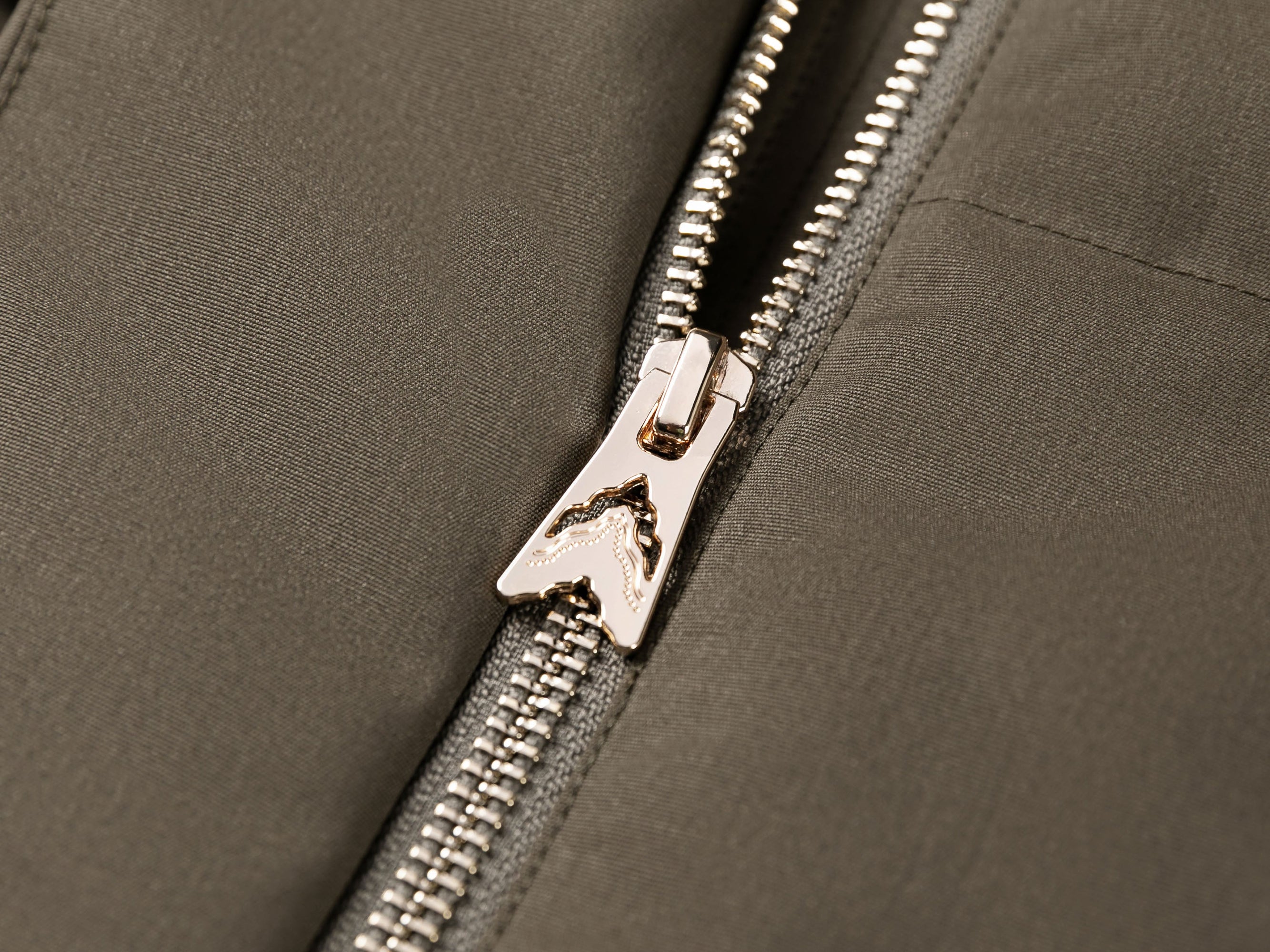 Long Down Coat | Taupe