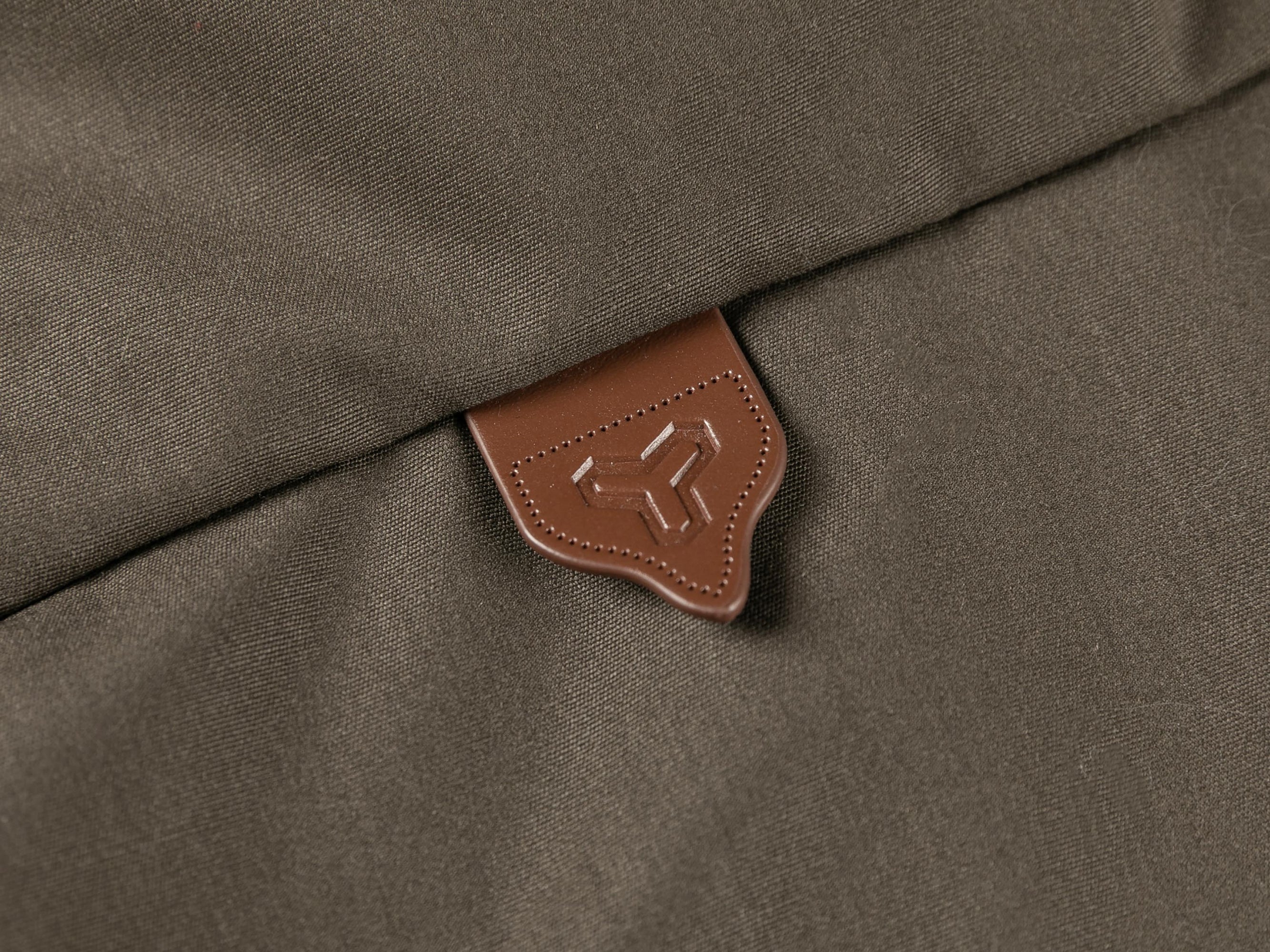 Long Down Coat | Taupe