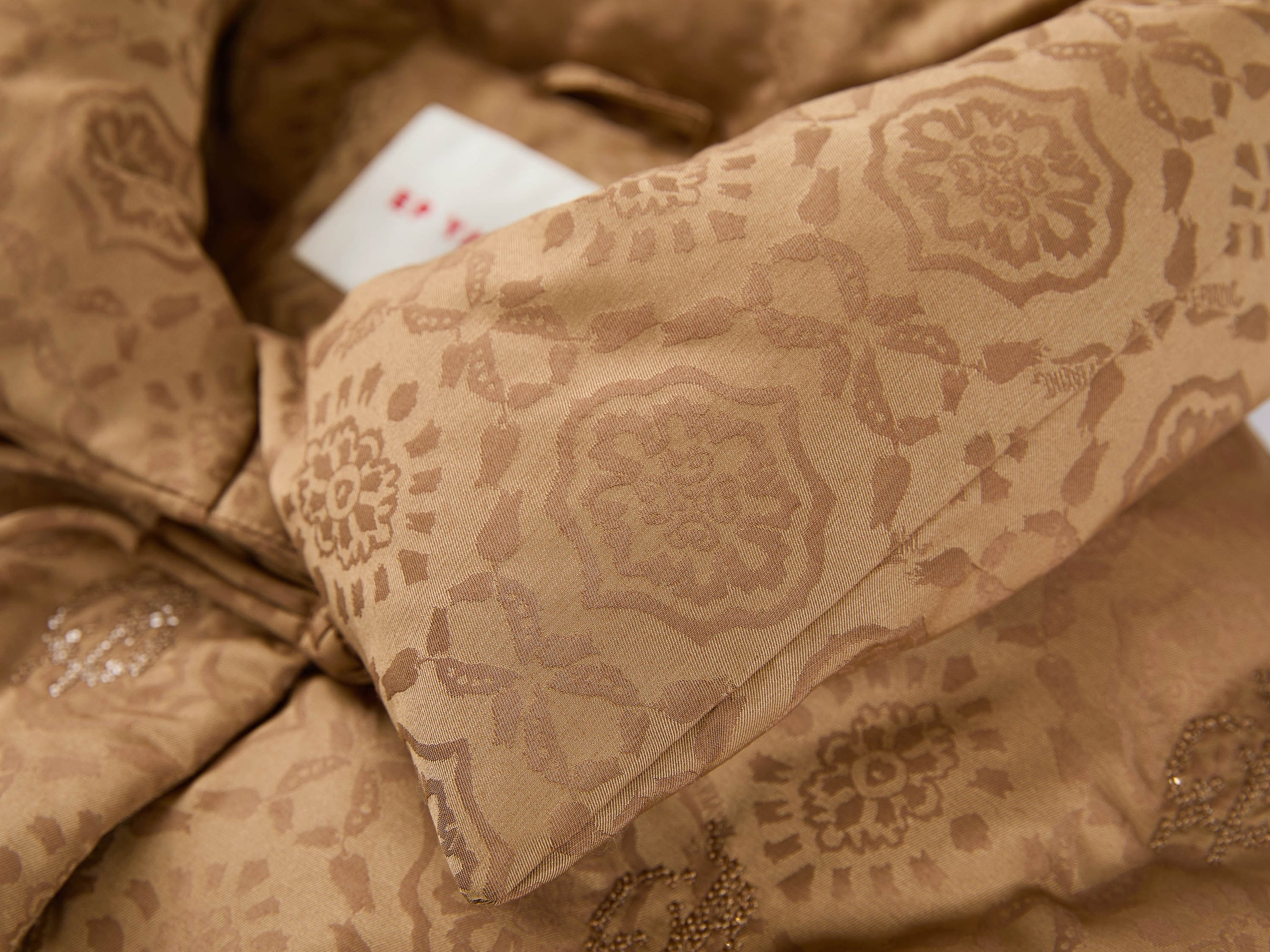 Quilted Jacket | Camel