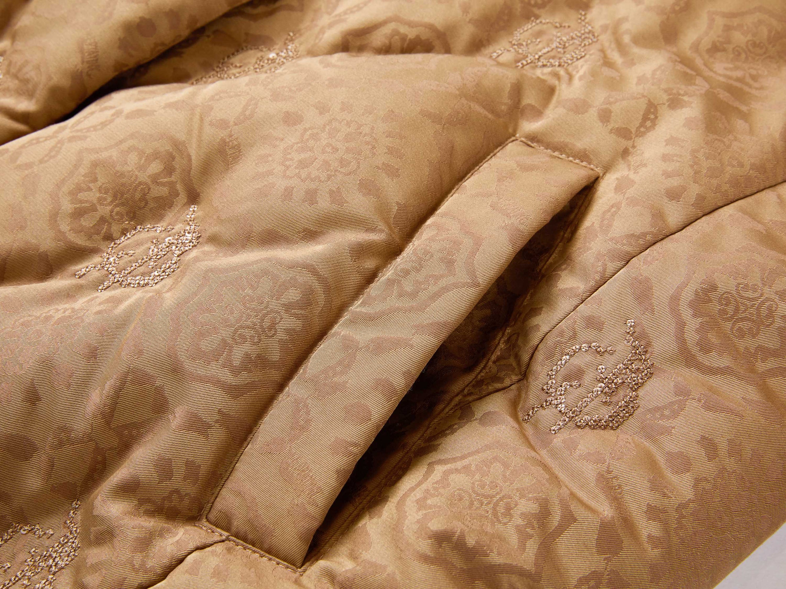 Quilted Jacket | Camel
