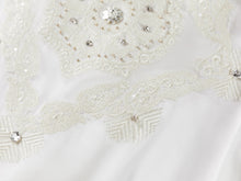 Embellished Silk Blouse | White