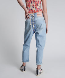 Bandits Low Waist Boyfriend Denim Jeans | Best Blue