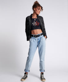 Streetwalkers High Waist 80S Fit Denim Jeans | Kansas Acid