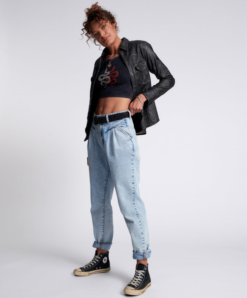 Streetwalkers High Waist 80S Fit Denim Jeans | Kansas Acid