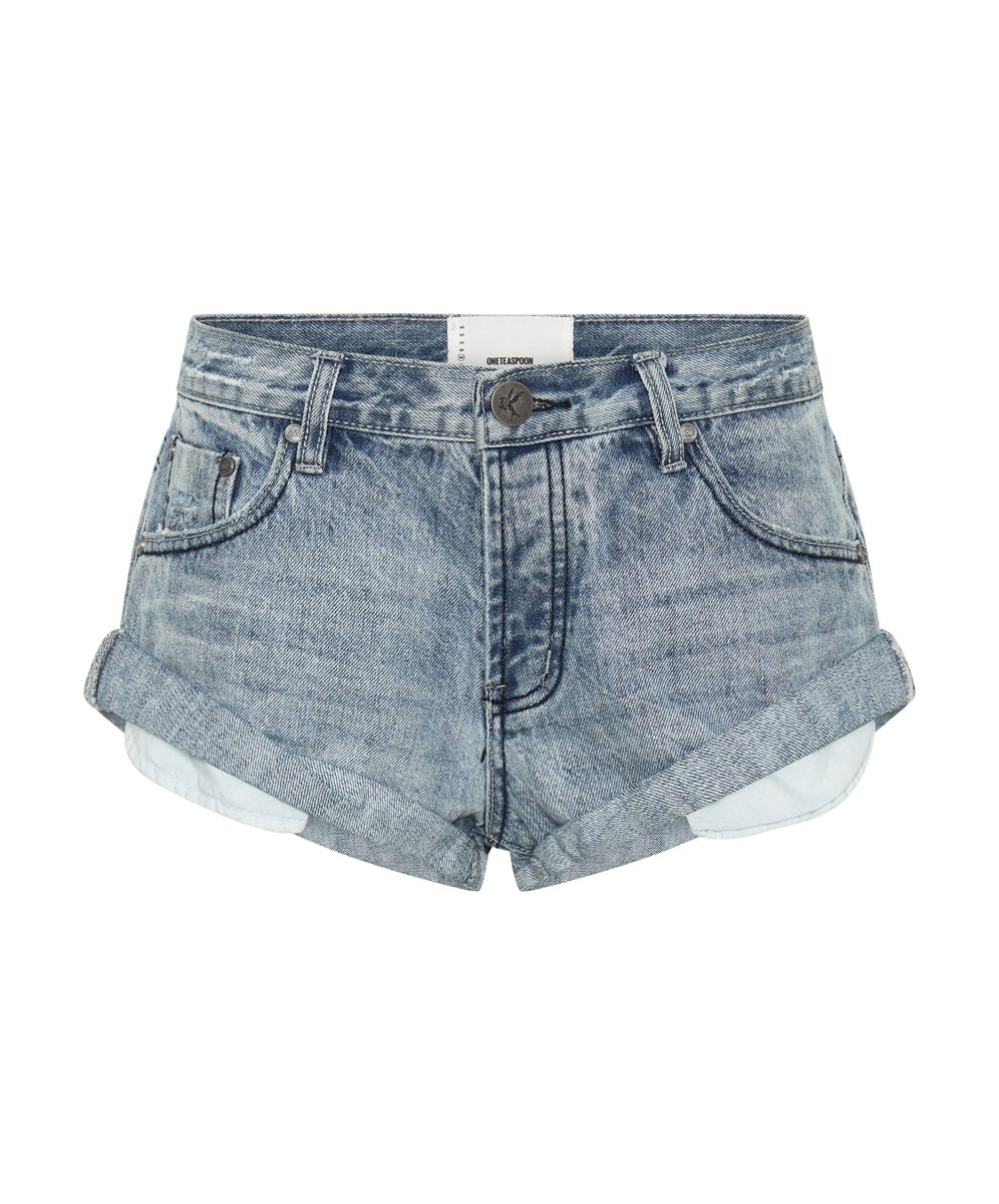 Bandits Low Waist Denim Shorts | Archived Salty Dog Blue