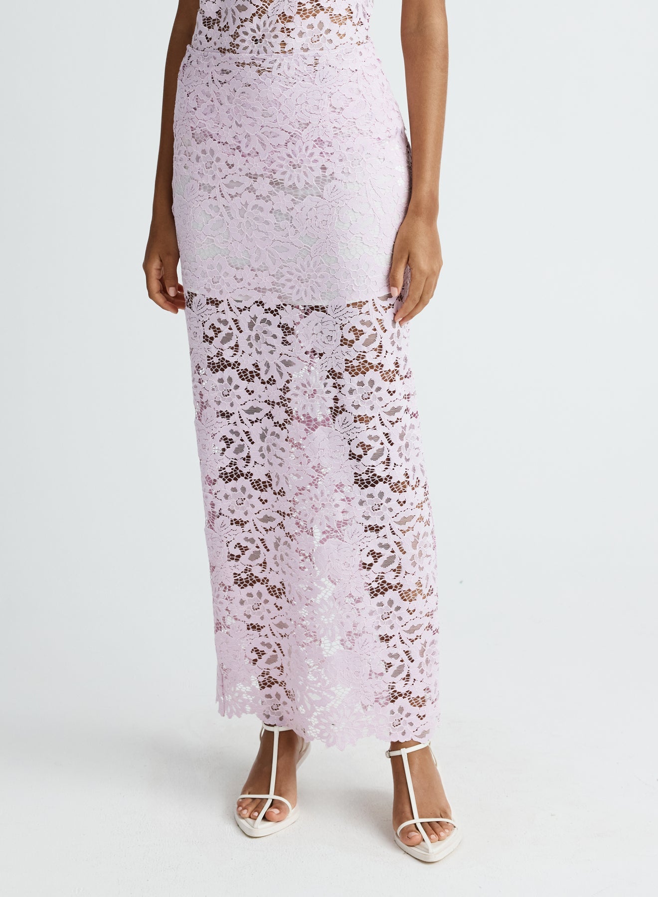 Jackie Skirt | Purple Lace