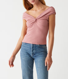 Gabbriette Twist Front Top | Berrywood