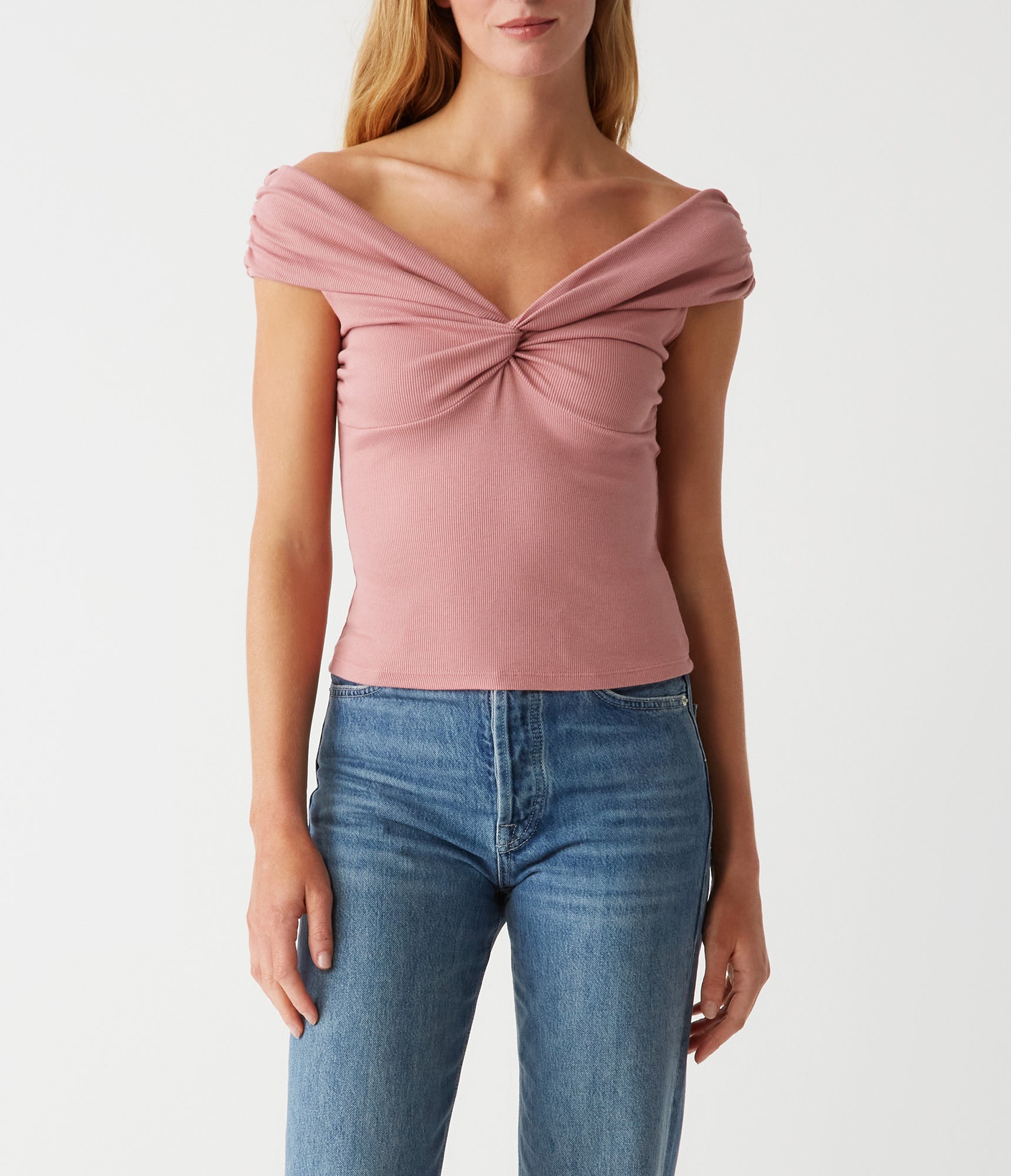 Gabbriette Twist Front Top | Berrywood