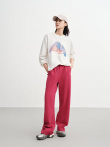Long-Staple Cotton Sweatshirt | White