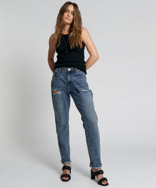 1982S High Waist Balloon Denim Jeans | Used Blue