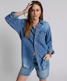 Western Denim Shirt | Pacifica