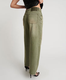 Jackson Mid Waist Wide Leg Denim Jeans | St Khaki