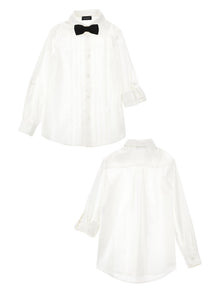 Boys | Formal Seersucker Suit | Black/Cream