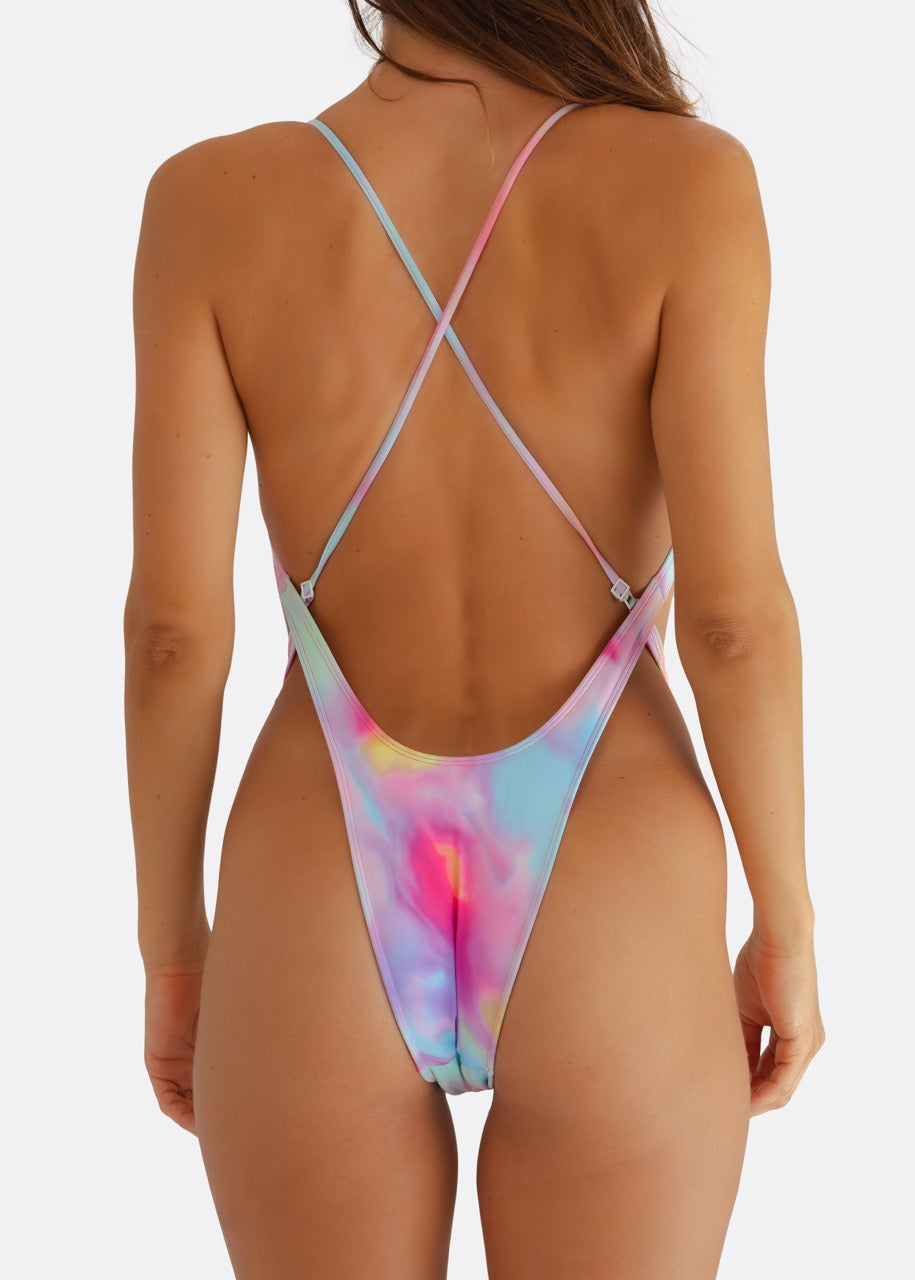 Dynamo One Piece Swimsuit | Caribbean Dream Print