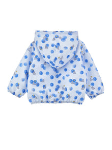 Boys | Windbreaker Jacket With Hood | Cloud/Bluette