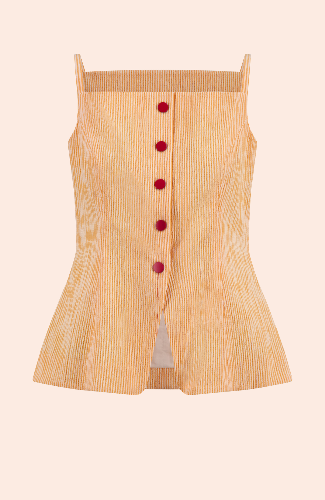 Striped Seersucker Top | Mango