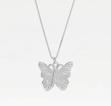 The Butterfly Initial Pendant Necklace | Gold Vermeil