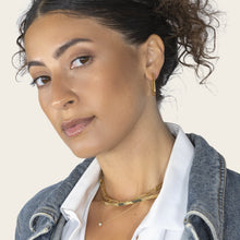 Womens | Paperclip Hoops | 18K Gold Vermeil