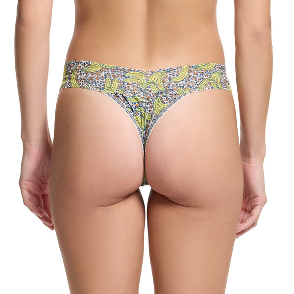 Signature Lace Original Rise Thong | Pick Me (Beige)