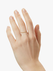 Twist Band Ring | 10K Solid Gold