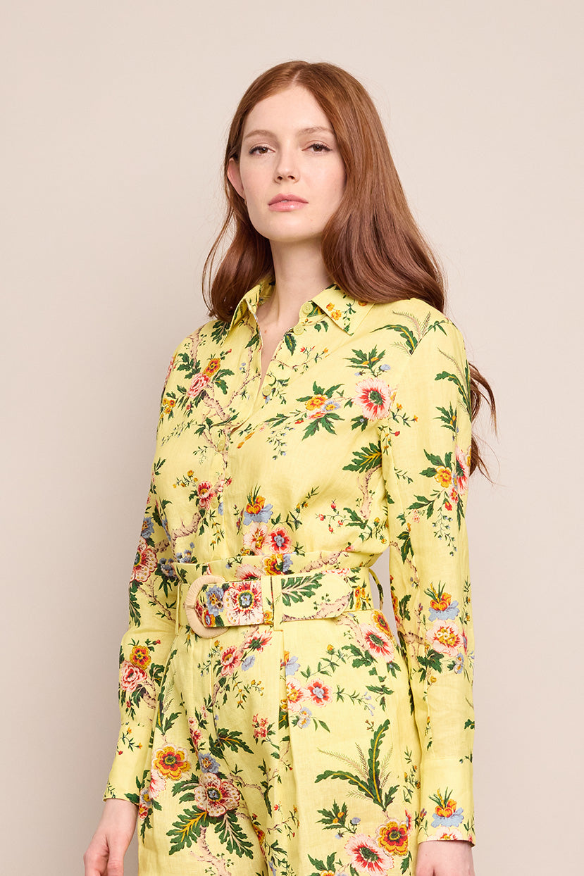 Perfect Shirt | Chintz Yellow