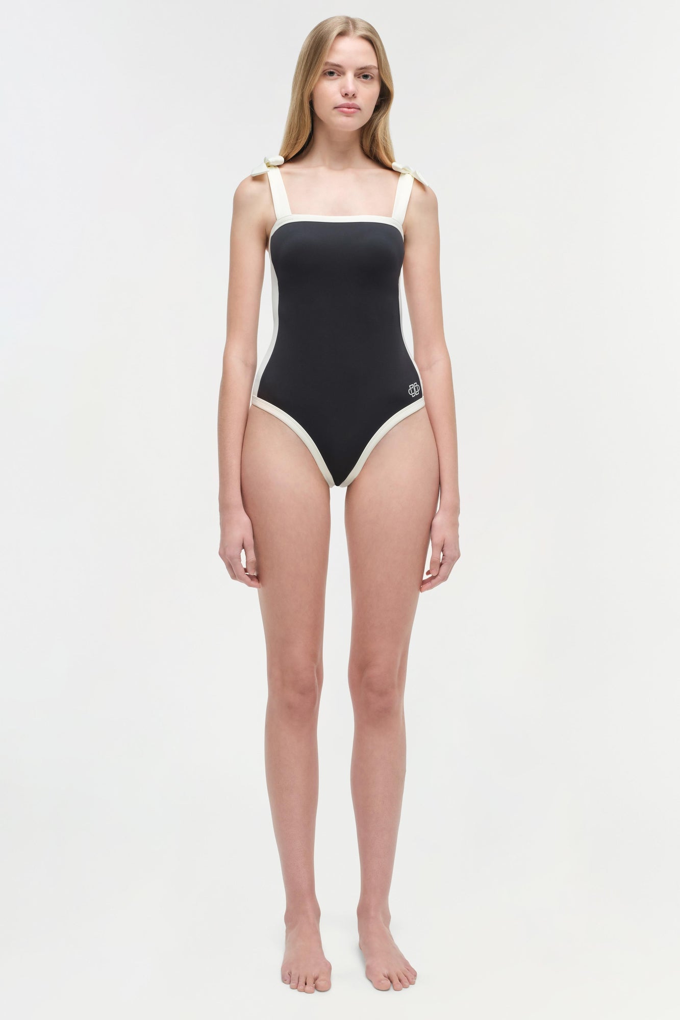 Womens | Piper Colorblocked One Piece | Black Multi