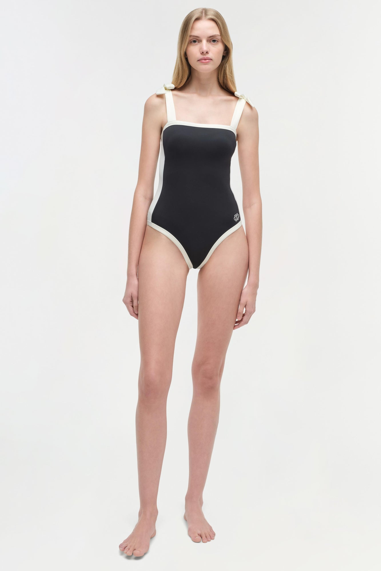 Womens | Piper Colorblocked One Piece | Black Multi