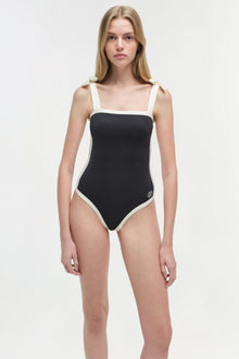Womens | Piper Colorblocked One Piece | Black Multi
