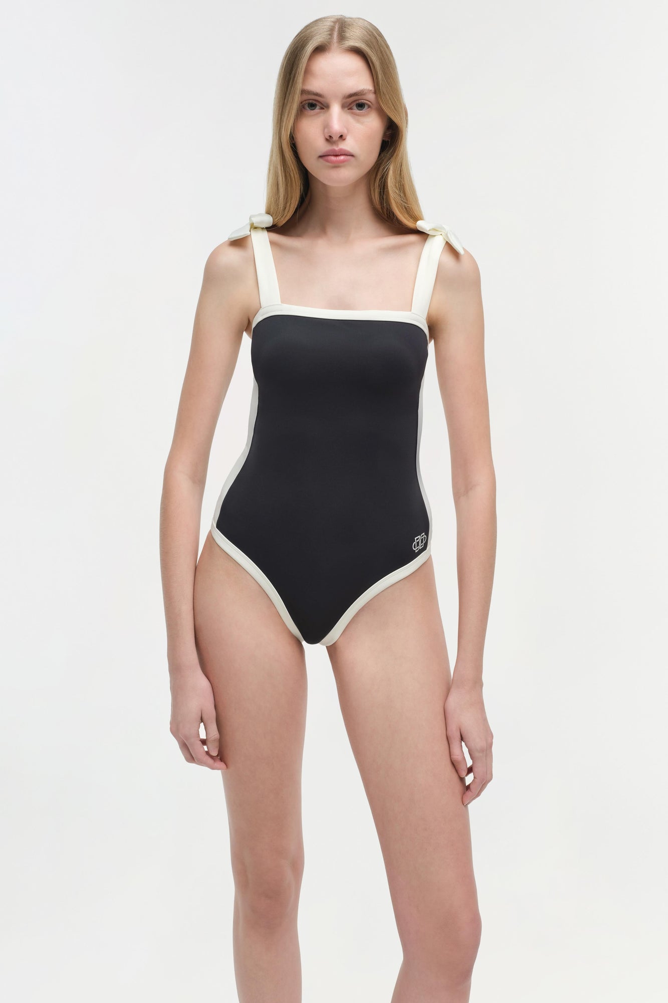 Womens | Piper Colorblocked One Piece | Black Multi