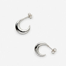 Crest Earrings | Sterling Silver