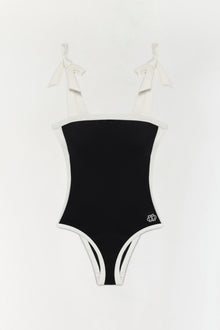 Womens | Piper Colorblocked One Piece | Black Multi