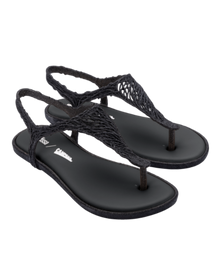 Womens | Campana Flow Sandal | Black Glitter