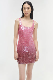 Womens | Alayna Sequin Mini Dress | Sorbet Sequin