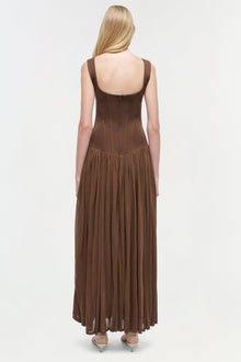 Womens | Jamie Jersey Midi Dress | Cocoa
