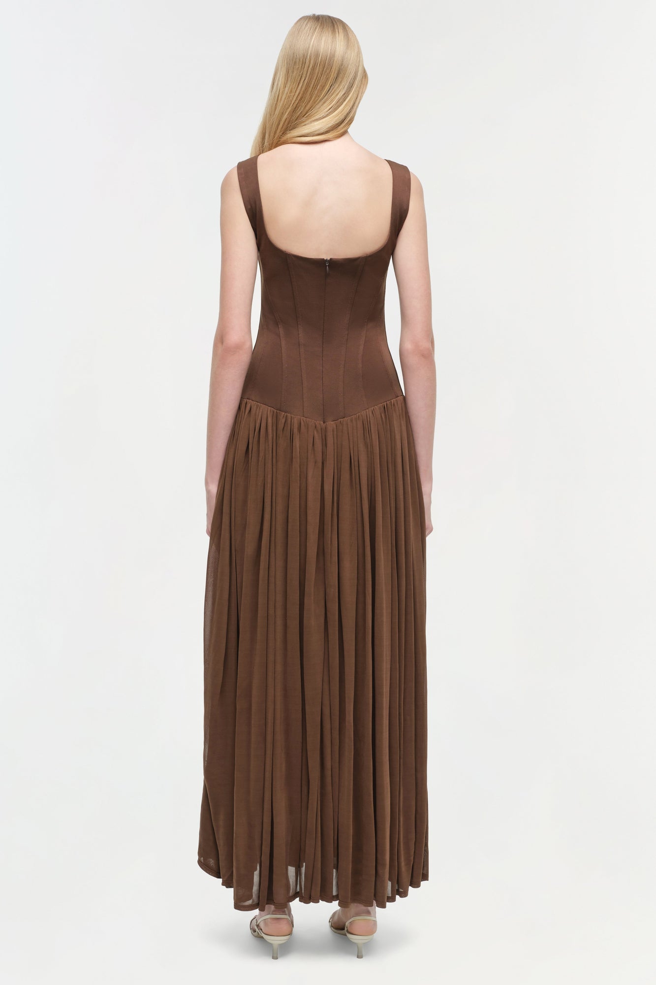 Womens | Jamie Jersey Midi Dress | Cocoa