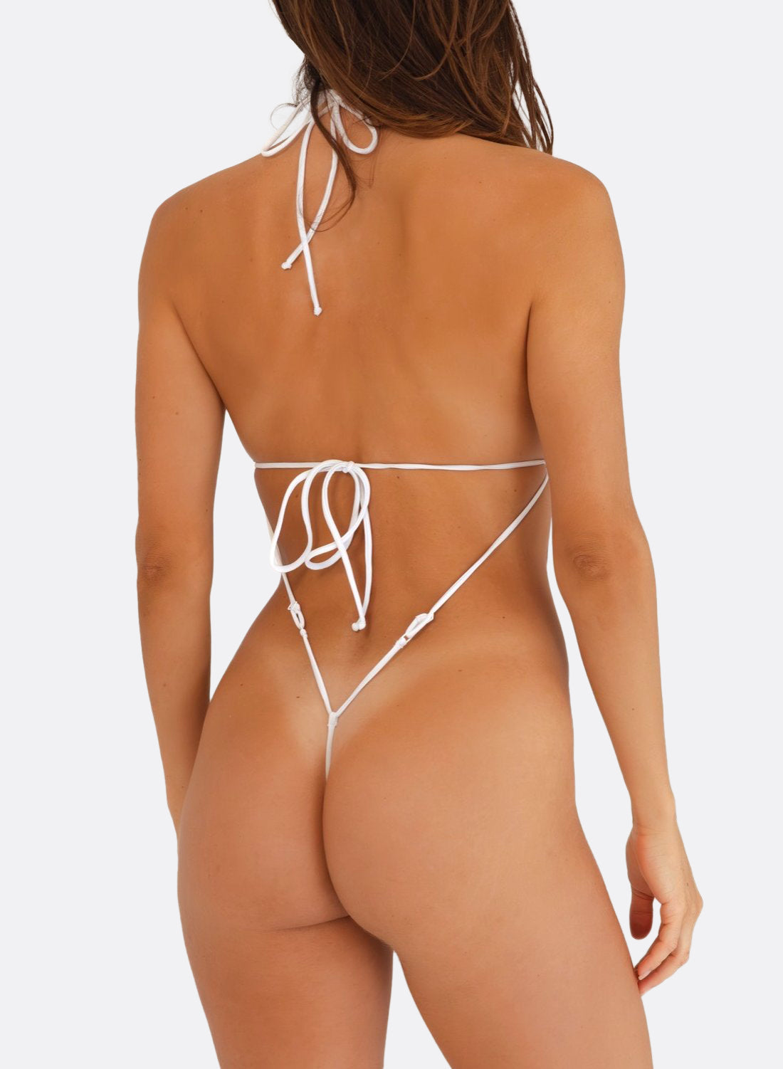 Bijou Onesie One Piece Swimsuit | Sunblock White