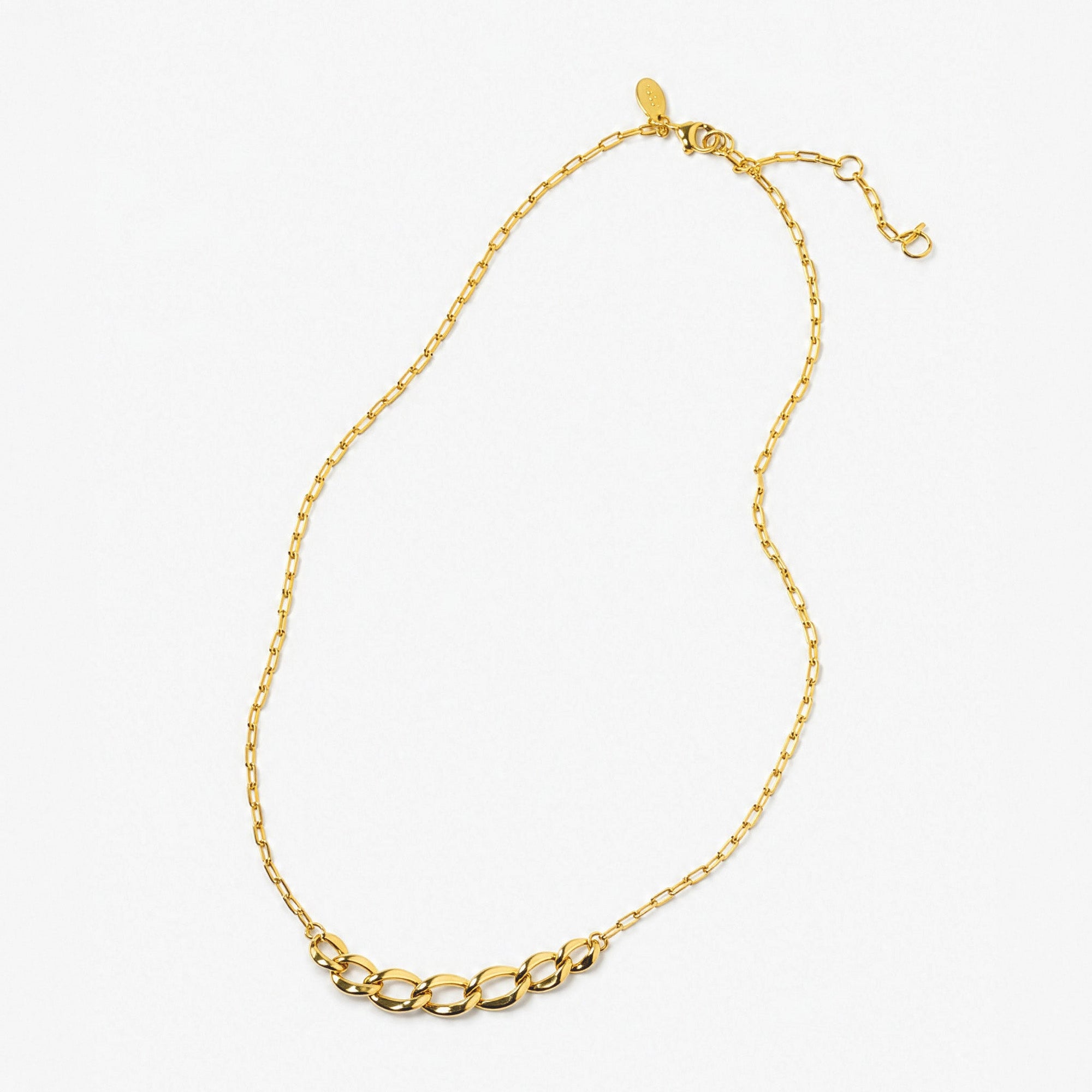 Loop Necklace | 18K Gold Plated on Sterling Silver