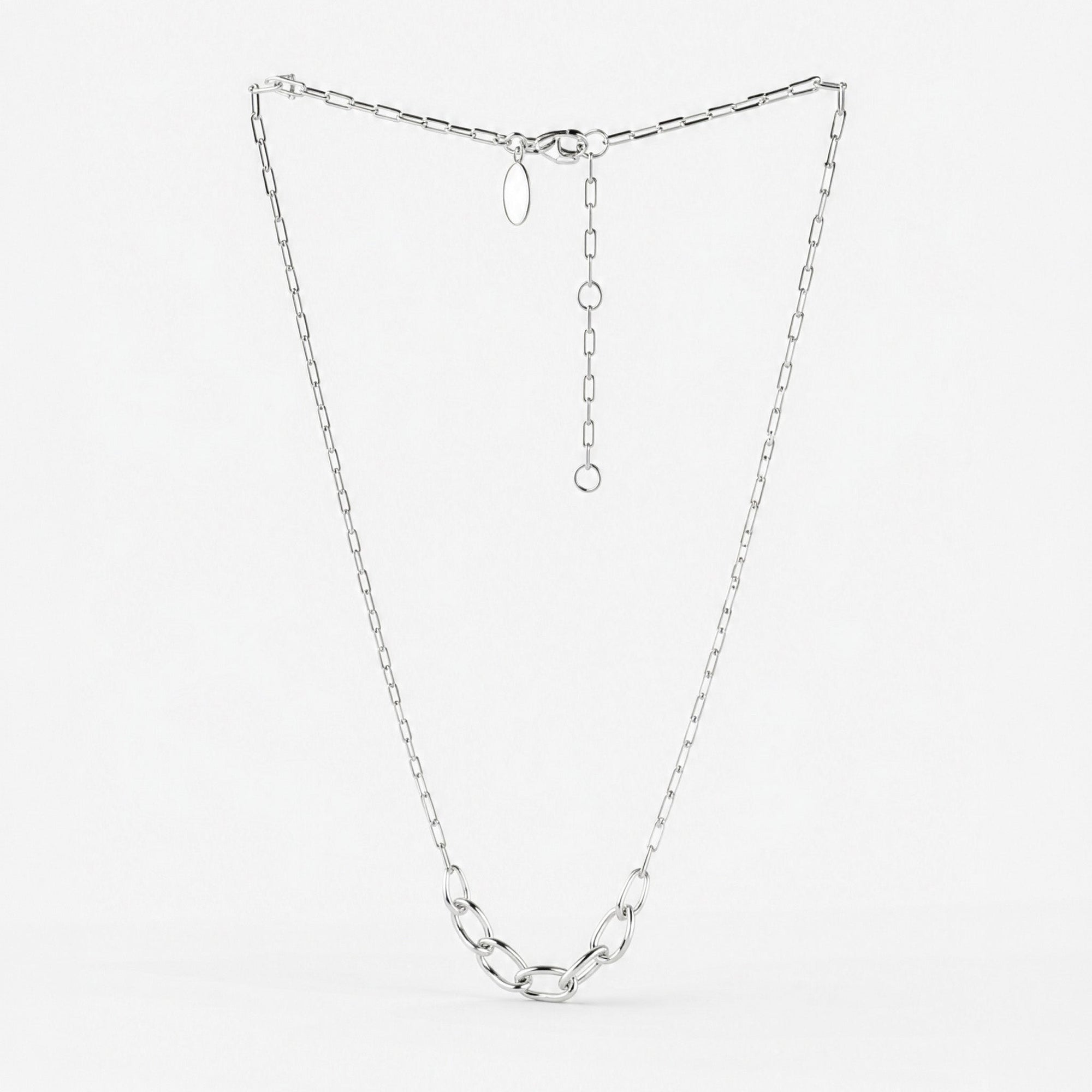 Loop Necklace | Sterling Silver