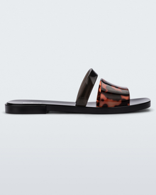 Womens | Ivy II Slide | Black/Tortoiseshell